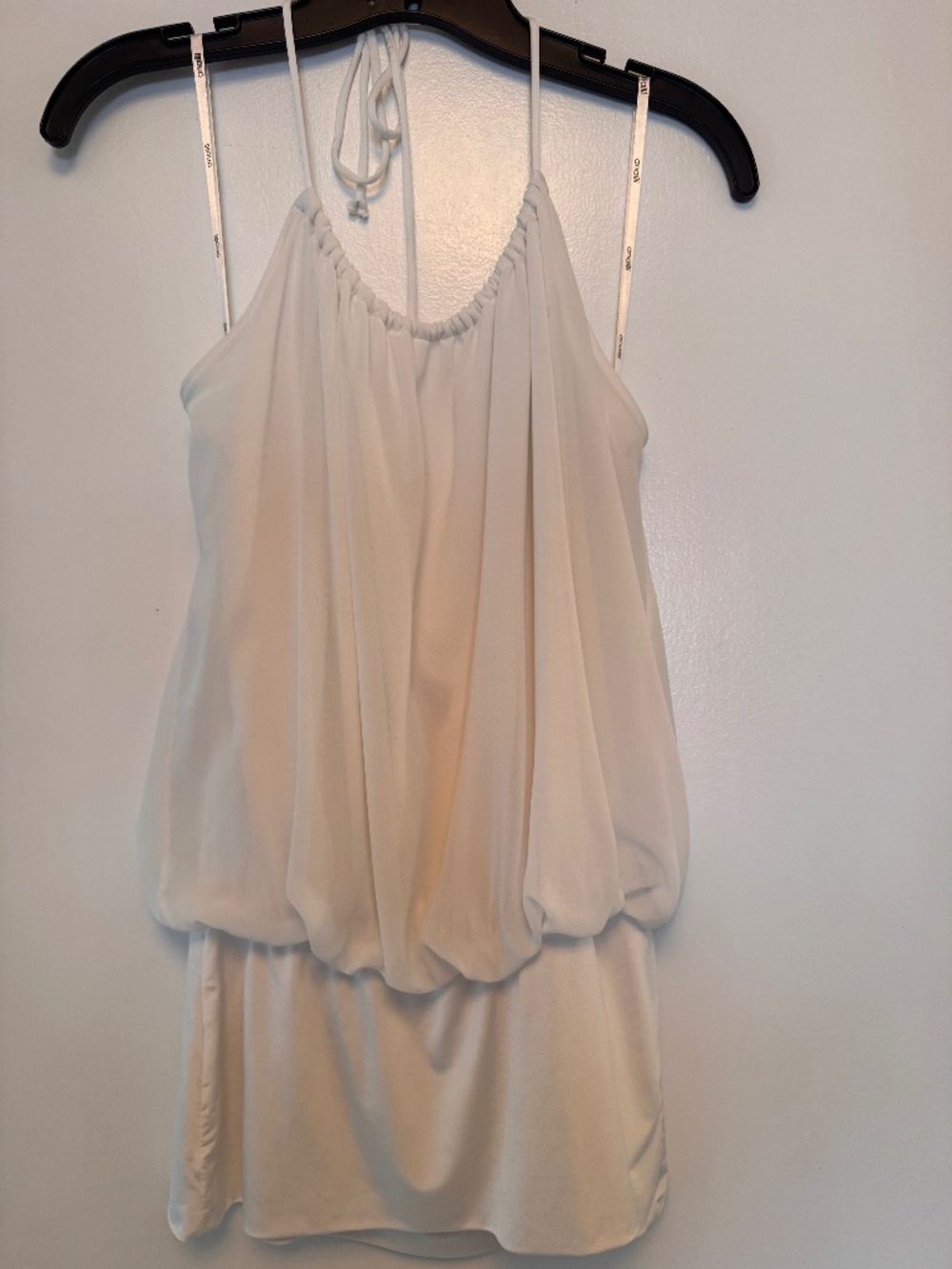 Analili Silk top,  size M,  color: Ivory